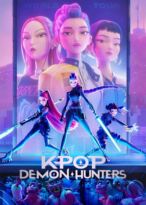 دانلود انیمیشن KPop Demon Hunters 2025 شکارچیان شیاطین کی‌پاپ