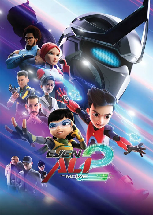 دانلود انیمیشن Ejen Ali: The Movie 2 2025 مامور علی: فیلم 2