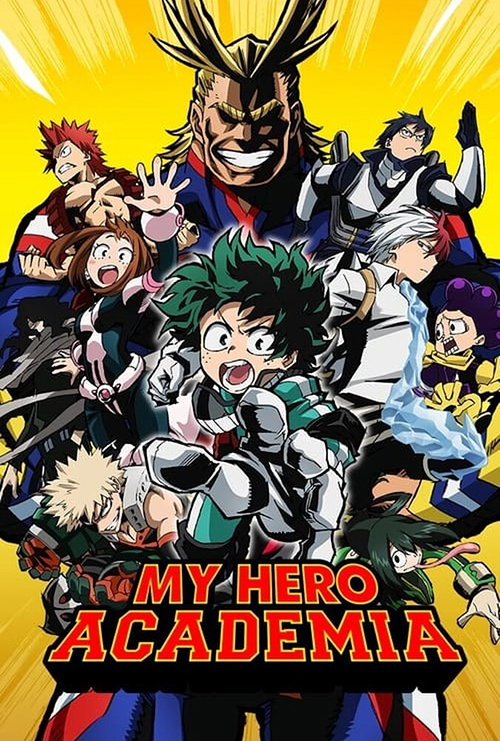 دانلود انیمیشن سریالی My Hero Academia 2016 مدرسه قهرمانانه من