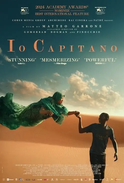 دانلود فیلم Io Capitano 2023 من کاپیتان هستم