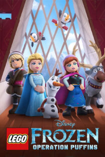 دانلود انیمیشن LEGO Disney Frozen: Operation Puffins 2025 لگو یخ زده: عملیات پافین ها